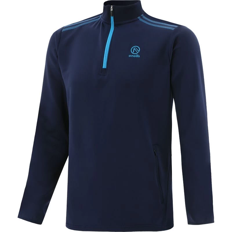 Kids' Pluto 2 Stripe Hybrid Half Zip Top Marine / Blue 1 Kids' Pluto 2 Stripe Hybrid Half Zip Top Marine / Blue