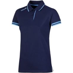 Women's Portugal Cotton Polo Shirt Marine / Sky