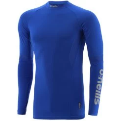 Men's Pro Body III Poly Elastane Baselayer Top Royal / Silver