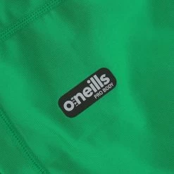 Kids' Pro Body III Poly Elastane Baselayer Top Green / Silver -Outdoor Clothing Store pro body 076 p elast baselayer top grn slv 7 1