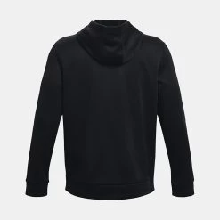 Under Armour Men's Armour Fleece® Hoodie Black 9 Under Armour Men's Armour Fleece® Hoodie Black -Outdoor Clothing Store ps1373353 001 hb