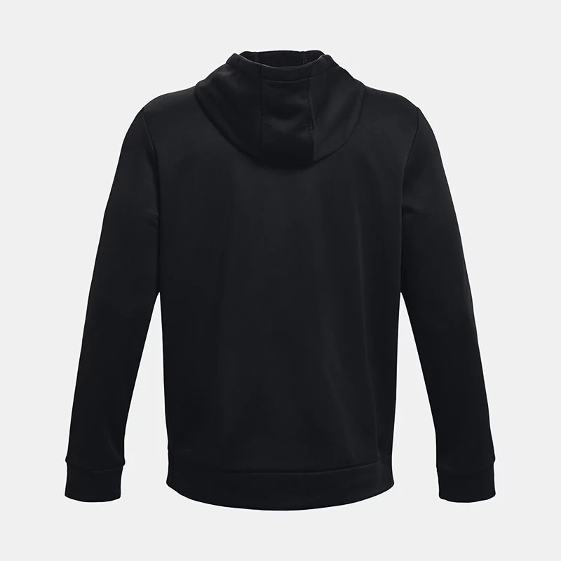 Under Armour Men's Armour Fleece® Hoodie Black 4 Under Armour Men's Armour Fleece® Hoodie Black - Image 4