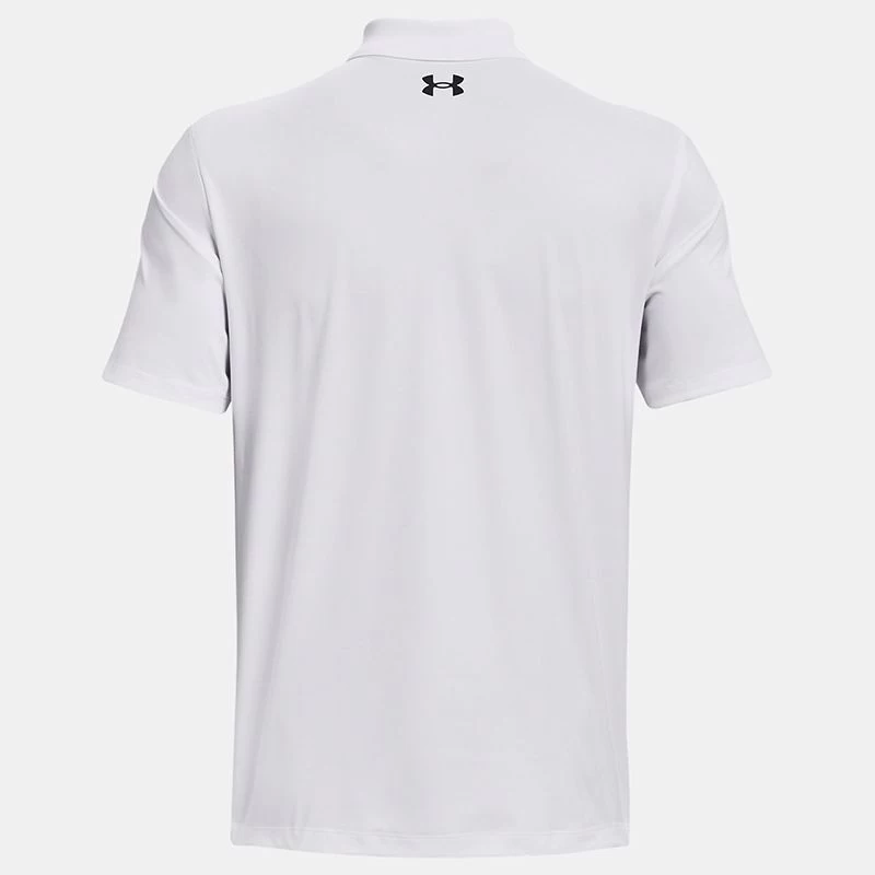 Under Armour Men's Performance 3.0 Polo White / Pitch Grey 5 Under Armour Men's Performance 3.0 Polo White / Pitch Grey - Image 5
