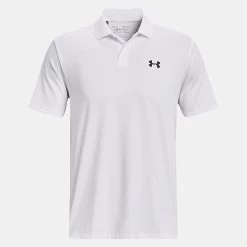 Under Armour Men's Performance 3.0 Polo White / Pitch Grey 11 Under Armour Men's Performance 3.0 Polo White / Pitch Grey -Outdoor Clothing Store ps1377374 100 hf