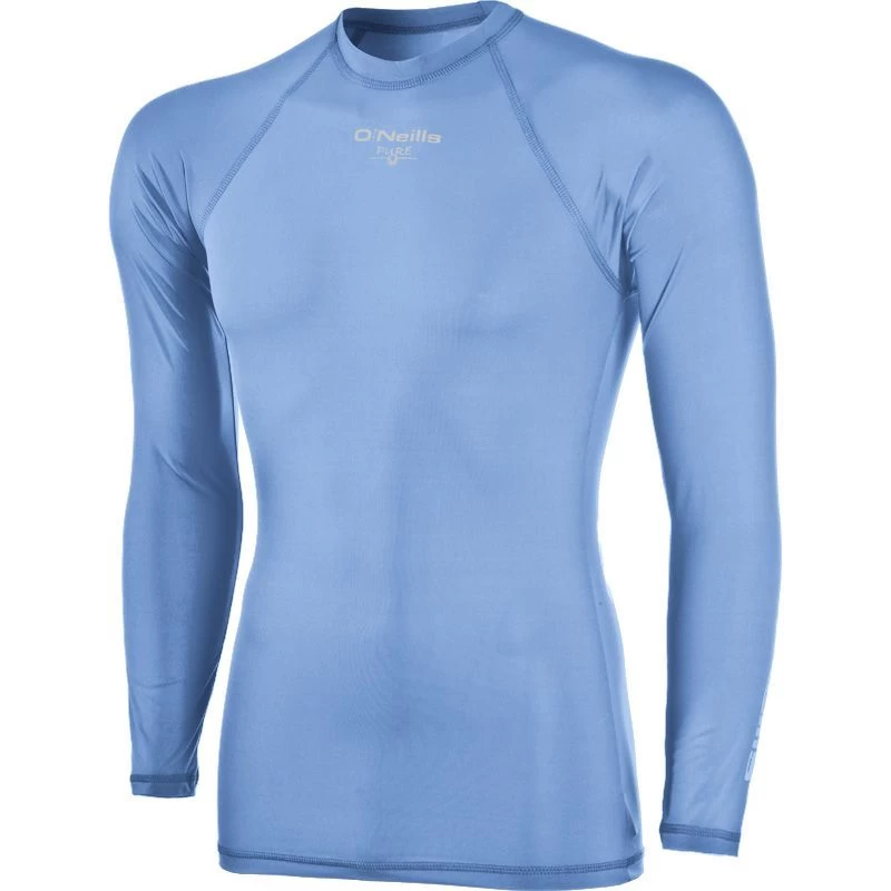 Kids' Pure Baselayer Long Sleeve Top Sky 1 Kids' Pure Baselayer Long Sleeve Top Sky