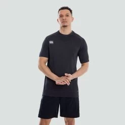 Canterbury Men's Seamless T-Shirt Blackend Marl
