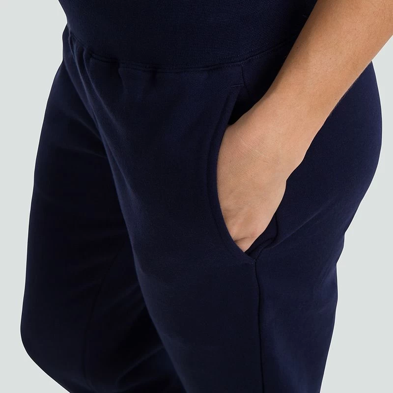 Canterbury Women's Tapered Cuffed Fleece Bottoms Navy 5 Canterbury Women's Tapered Cuffed Fleece Bottoms Navy - Image 5