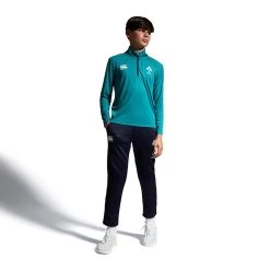 Canterbury Ireland Rugby IRFU 2023/24 Kids' Vapodri First Layer Quarter Zip Deep Lake / Evening Blue 16 Canterbury Ireland Rugby IRFU 2023/24 Kids' Vapodri First Layer Quarter Zip Deep Lake / Evening Blue -Outdoor Clothing Store q a006433as6 x4
