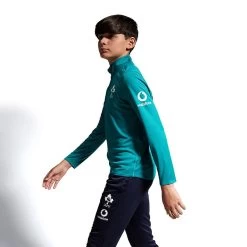 Canterbury Ireland Rugby IRFU 2023/24 Kids' Vapodri First Layer Quarter Zip Deep Lake / Evening Blue 17 Canterbury Ireland Rugby IRFU 2023/24 Kids' Vapodri First Layer Quarter Zip Deep Lake / Evening Blue -Outdoor Clothing Store q a006433as6 x6