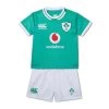 Canterbury Ireland Rugby IRFU 2023/24 Infant Home Mini Kit Deep Mint / Bright White