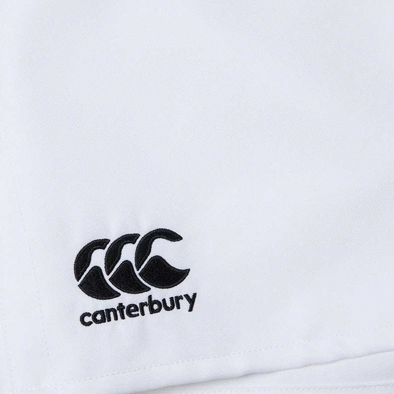 Canterbury Men's Professional Polyester Shorts White 5 Canterbury Men's Professional Polyester Shorts White - Image 5