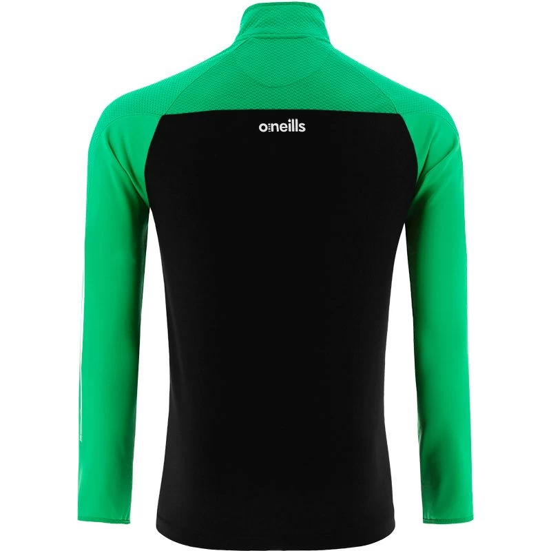 Men's Reno Squad Half Zip Top Black / Green / White 2 Men's Reno Squad Half Zip Top Black / Green / White - Image 2