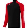 Kids' Reno Squad Half Zip Top Black / Red / White