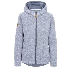 Trespass Women's Reserve Fleece Hoodie Denim Blue -Outdoor Clothing Store reserve faflfltr0021 dnb a