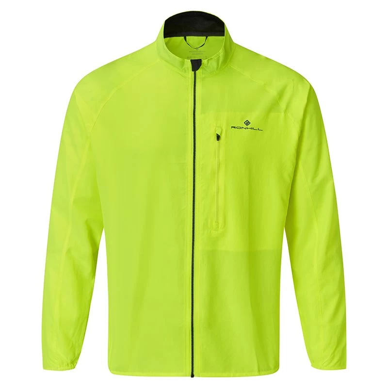 Ronhill Men's Core Jacket Fluo Yellow / Black