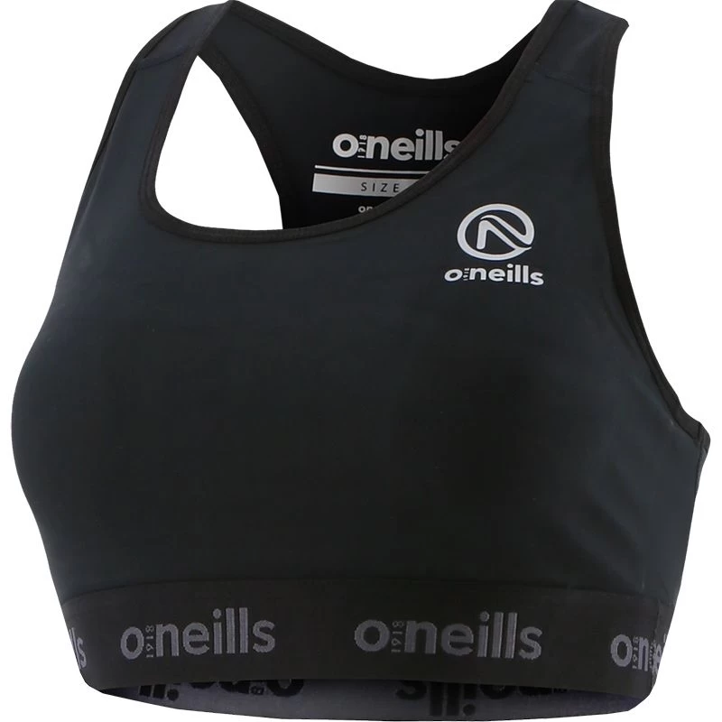 Women's Riley Sports Bra Black 2 Women's Riley Sports Bra Black - Image 2