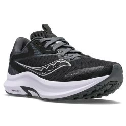 Saucony Men's Axon 2 Running Shoes Black / White -Outdoor Clothing Store s2073205 5