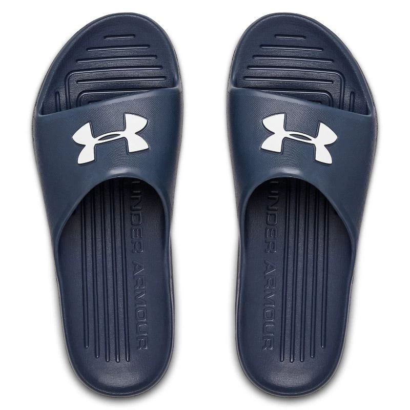 Under Armour Core PTH Sliders Academy / Academy / White 3 Under Armour Core PTH Sliders Academy / Academy / White - Image 3