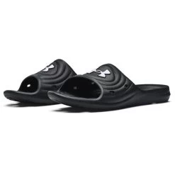 Under Armour Men's Locker IV Slides Black / White 8 Under Armour Men's Locker IV Slides Black / White -Outdoor Clothing Store s7.3023758 001 pair