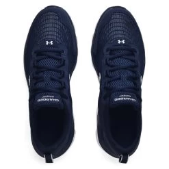 Under Armour Men's Charged Assert 9 Running Shoes Academy / White -Outdoor Clothing Store s7.3024590 400 toe