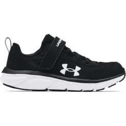 Under Armour UA Assert 9 AC Junior Running Shoes Black / White