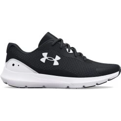 Under Armour Men's Surge 3 Running Shoes Black / White