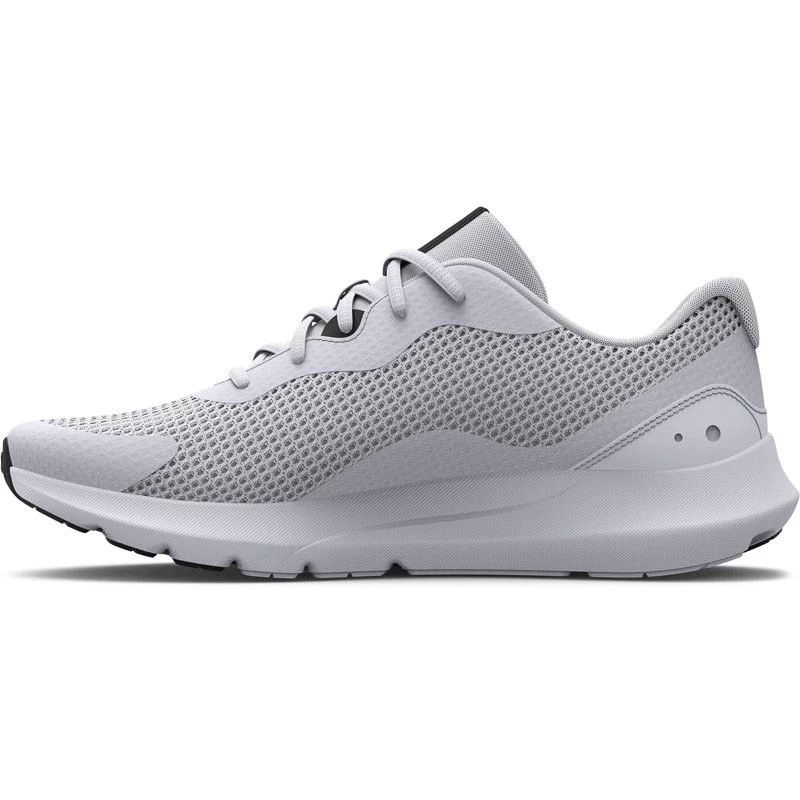 Under Armour Men's Surge 3 Running Shoes White / Black 2 Under Armour Men's Surge 3 Running Shoes White / Black - Image 2