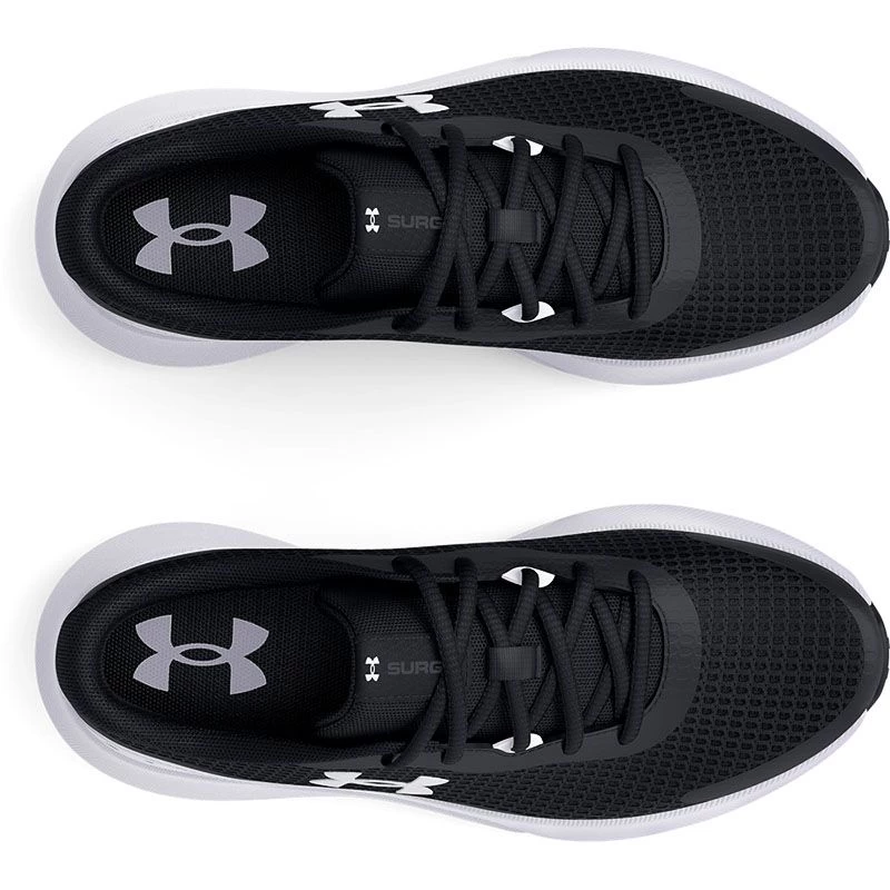 Under Armour Women's Surge 3 Running Shoes Black / White 5 Under Armour Women's Surge 3 Running Shoes Black / White - Image 5