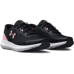 Under Armour Women's Surge 3 Running Shoes Black / Prime Pink -Outdoor Clothing Store s7.3024894 007 pair