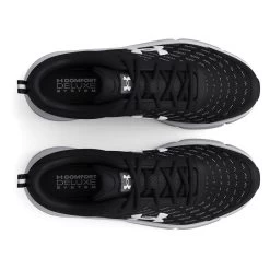 Under Armour Men's Charged Assert 10 Running Shoes Black / White 9 Under Armour Men's Charged Assert 10 Running Shoes Black / White -Outdoor Clothing Store s7.3026175 001 toe