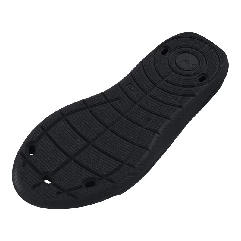 Under Armour Women's Locker IV Slides Black / White 4 Under Armour Women's Locker IV Slides Black / White - Image 4