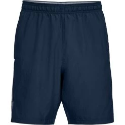Under Armour Men's UA Woven Graphic Wordmark Short Academy / Graphite