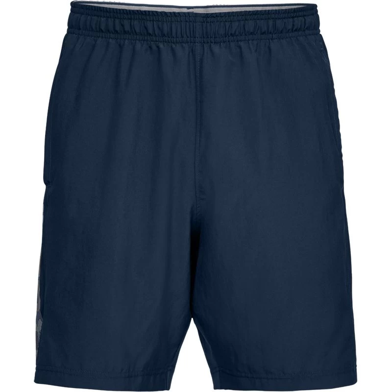 Under Armour Men's UA Woven Graphic Wordmark Short Academy / Graphite 1 Under Armour Men's UA Woven Graphic Wordmark Short Academy / Graphite