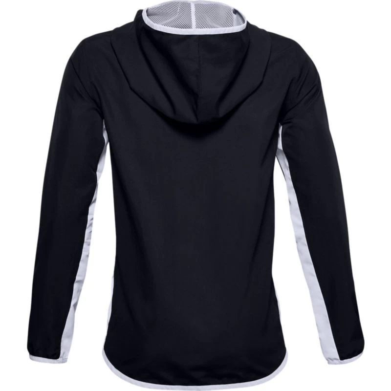 Under Armour Kids' Woven Track Jacket Black 2 Under Armour Kids' Woven Track Jacket Black - Image 2