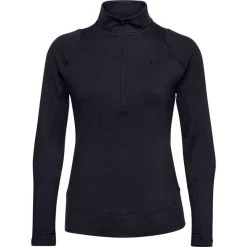 Under Armour Women's Storm Midlayer Half Zip Black / Black 11 Under Armour Women's Storm Midlayer Half Zip Black / Black -Outdoor Clothing Store s7.ps1356229 001 hf