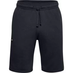 Under Armour Men's Rival Fleece Shorts Black / Onyx White