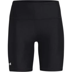 Under Armour Women's HeatGear® Armour Bike Shorts Black / White -Outdoor Clothing Store s7.ps1360939 001 hf
