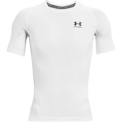 Under Armour Men's HeatGear® Armour Short Sleeve T-Shirt White / Black -Outdoor Clothing Store s7.ps1361518 100 hf