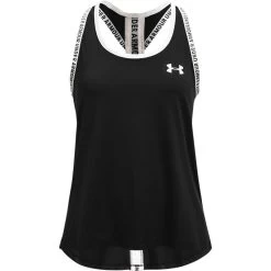 Under Armour Kids' UA Knockout Tank Black / White