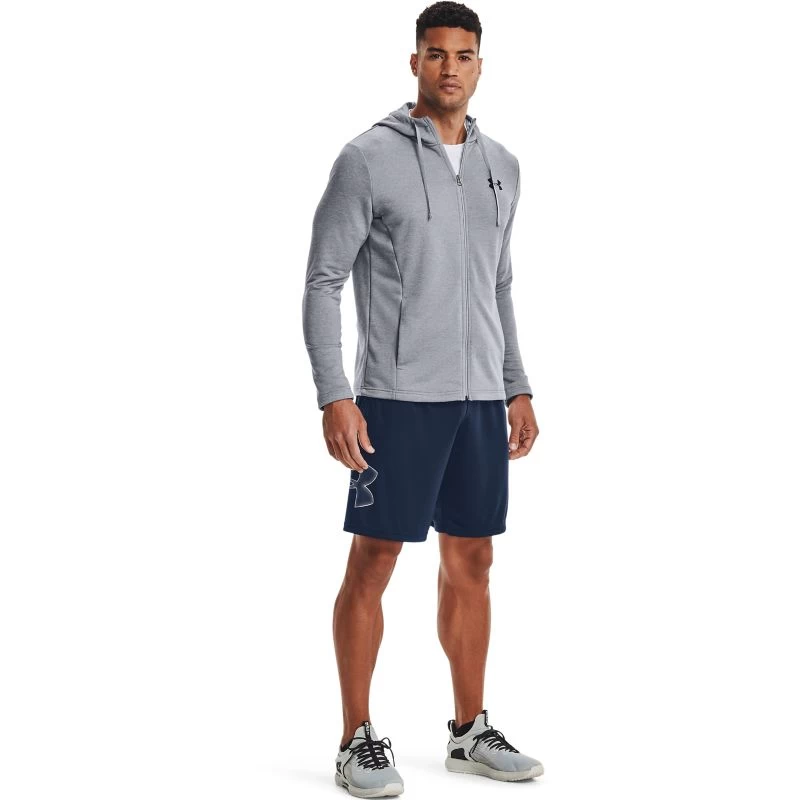 Under Armour Men's UA Tech™ Graphic Shorts Academy / Steel 3 Under Armour Men's UA Tech™ Graphic Shorts Academy / Steel - Image 3