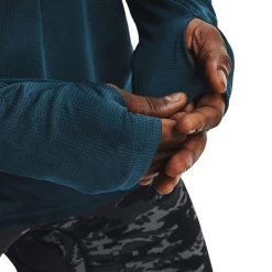 Under Armour Men's UA Speed Stride Shock Half Zip Top Blue Note / Reflective -Outdoor Clothing Store s7.v5 1356174 413 thumb