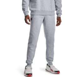 Under Armour Men's UA Rival Fleece Joggers Mod Gray Light Heather / Onyx White