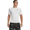 Under Armour Men's HeatGear® Armour Short Sleeve T-Shirt White / Black