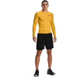 Under Armour Men's HeatGear® Armour Compression Shorts Black / White -Outdoor Clothing Store s7.v5 1361596 001 fsf