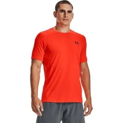Under Armour Men's HeatGearĀ® Armour Fitted T-Shirt Phoenix Fire / Black