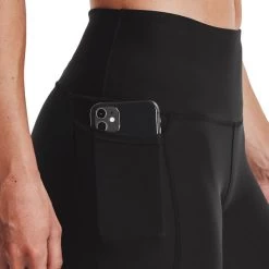 Under Armour Women's HeatGear® Armour High Rise Leggings Black -Outdoor Clothing Store s7.v5 1365335 001 sidedet