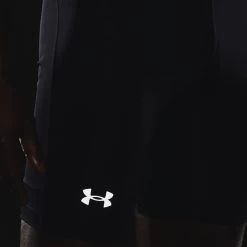 Under Armour Men's Fly Fast Half Tights Black / Reflective -Outdoor Clothing Store s7.v5 1367939 001 refl
