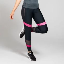 Women's Savannah 7/8 Leggings Black / Pink
