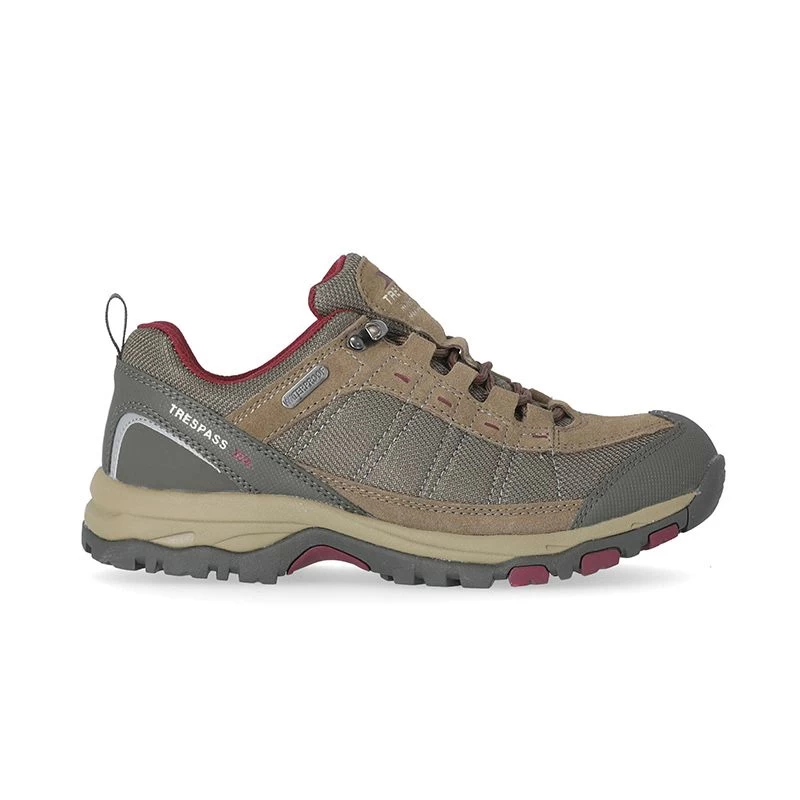 Trespass Women's Scree Walking Shoes Brindle 2 Trespass Women's Scree Walking Shoes Brindle - Image 2