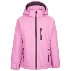 Trespass Kids' Shasta Padded Waterproof Jacket Deep Pink